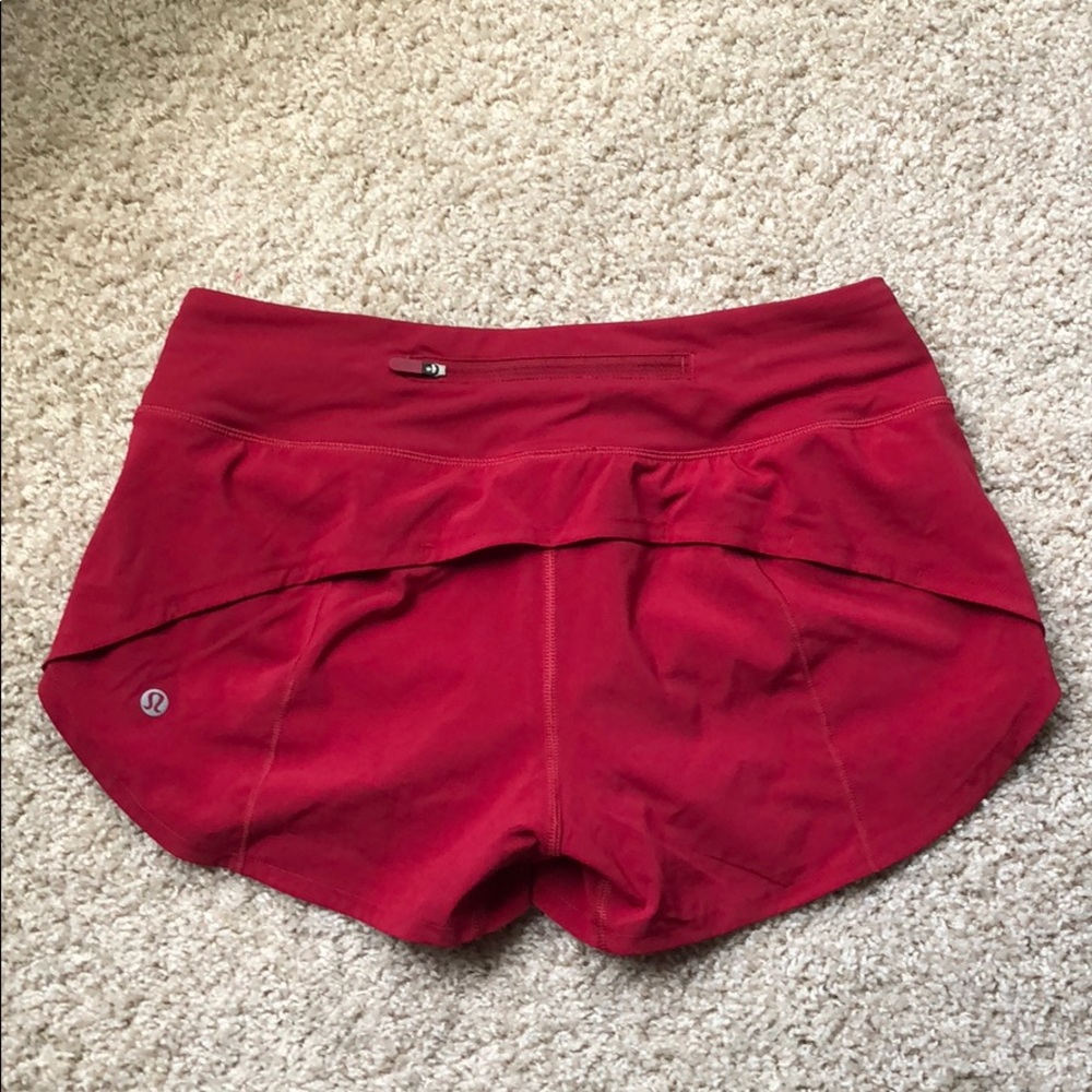 NWT Lululemon Speed Up Shorts 2.5”